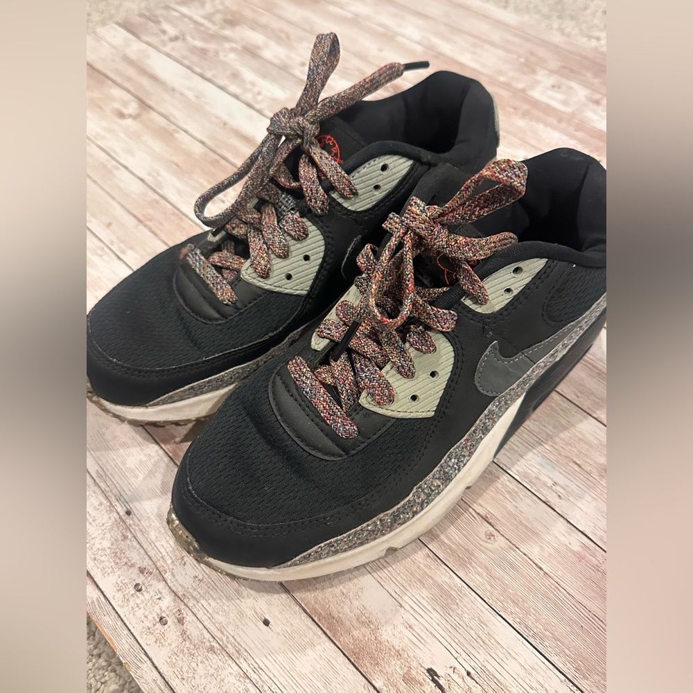 Nike Black and Gray Women's Shoes